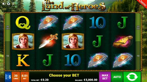 The Land of Heroes Slot .